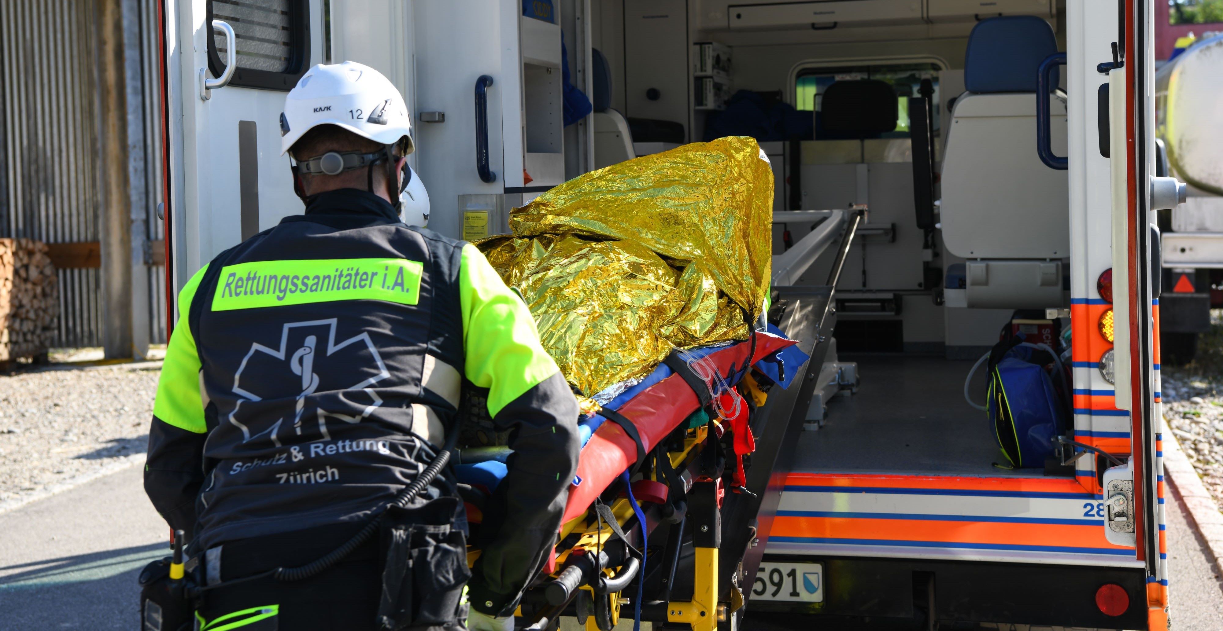 Achtung, fertig, Rettungsdienst