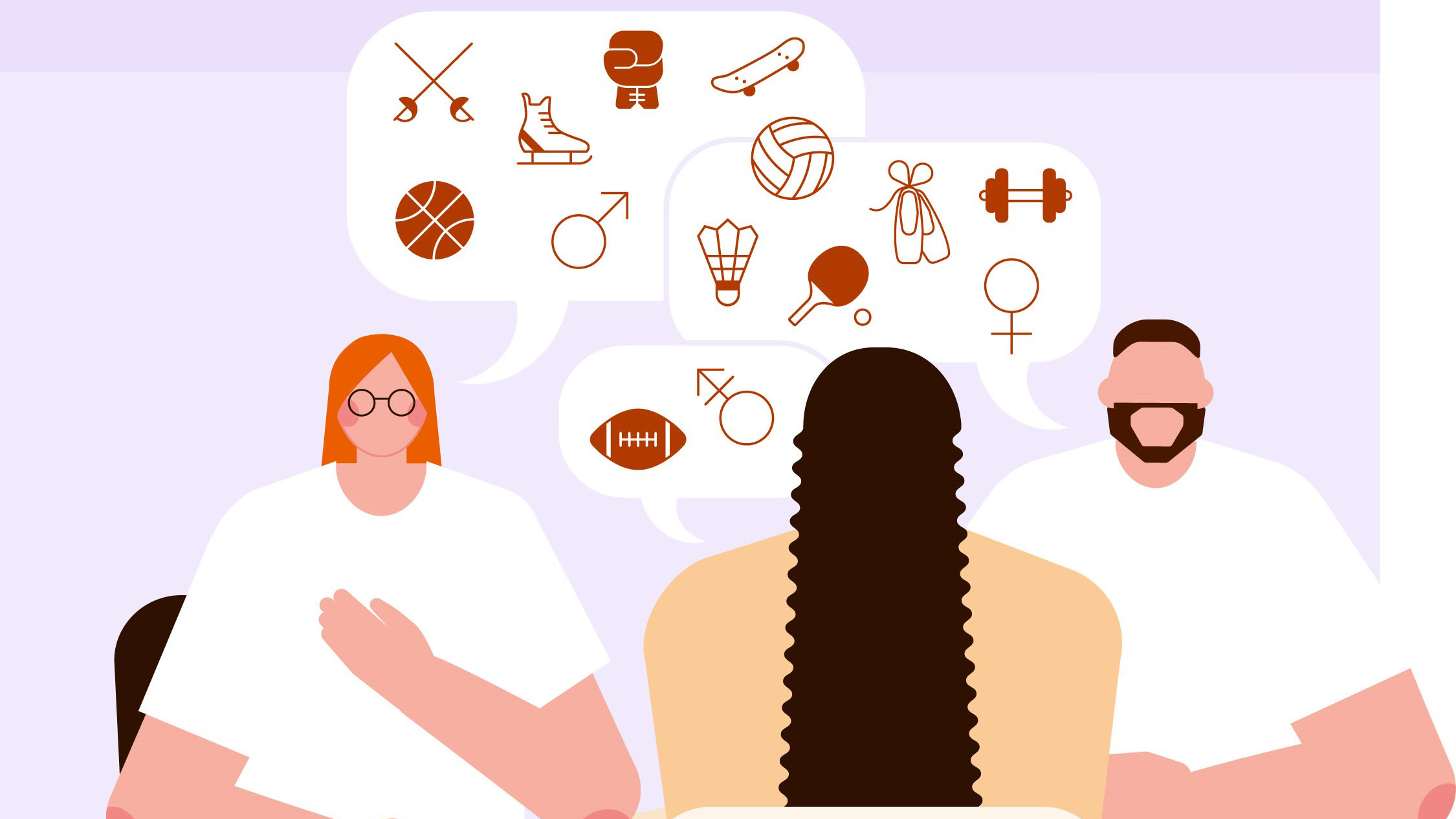 Atleta Illustration Let's move