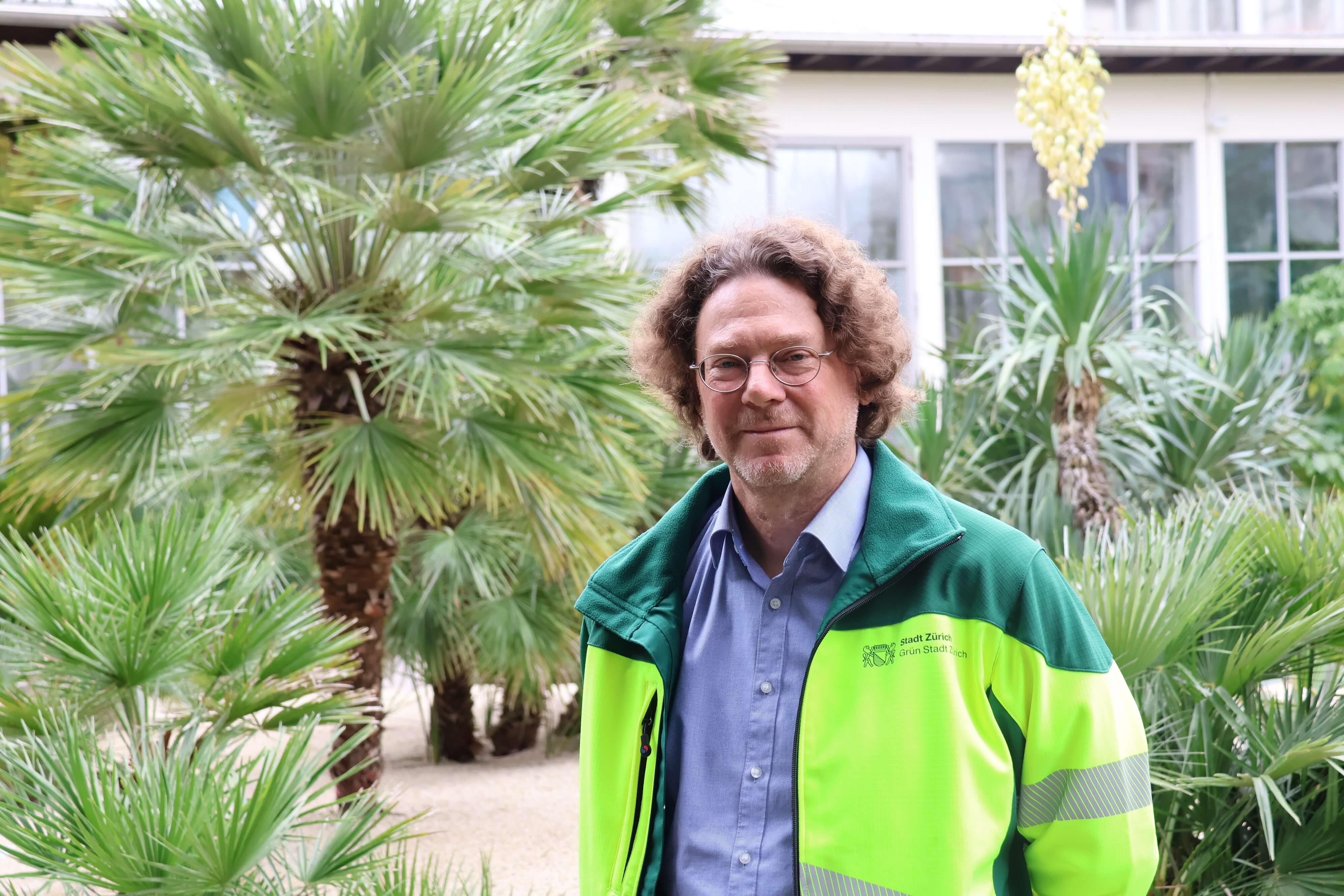 Peter, Leiter der Stadtgärtnerei Zürich