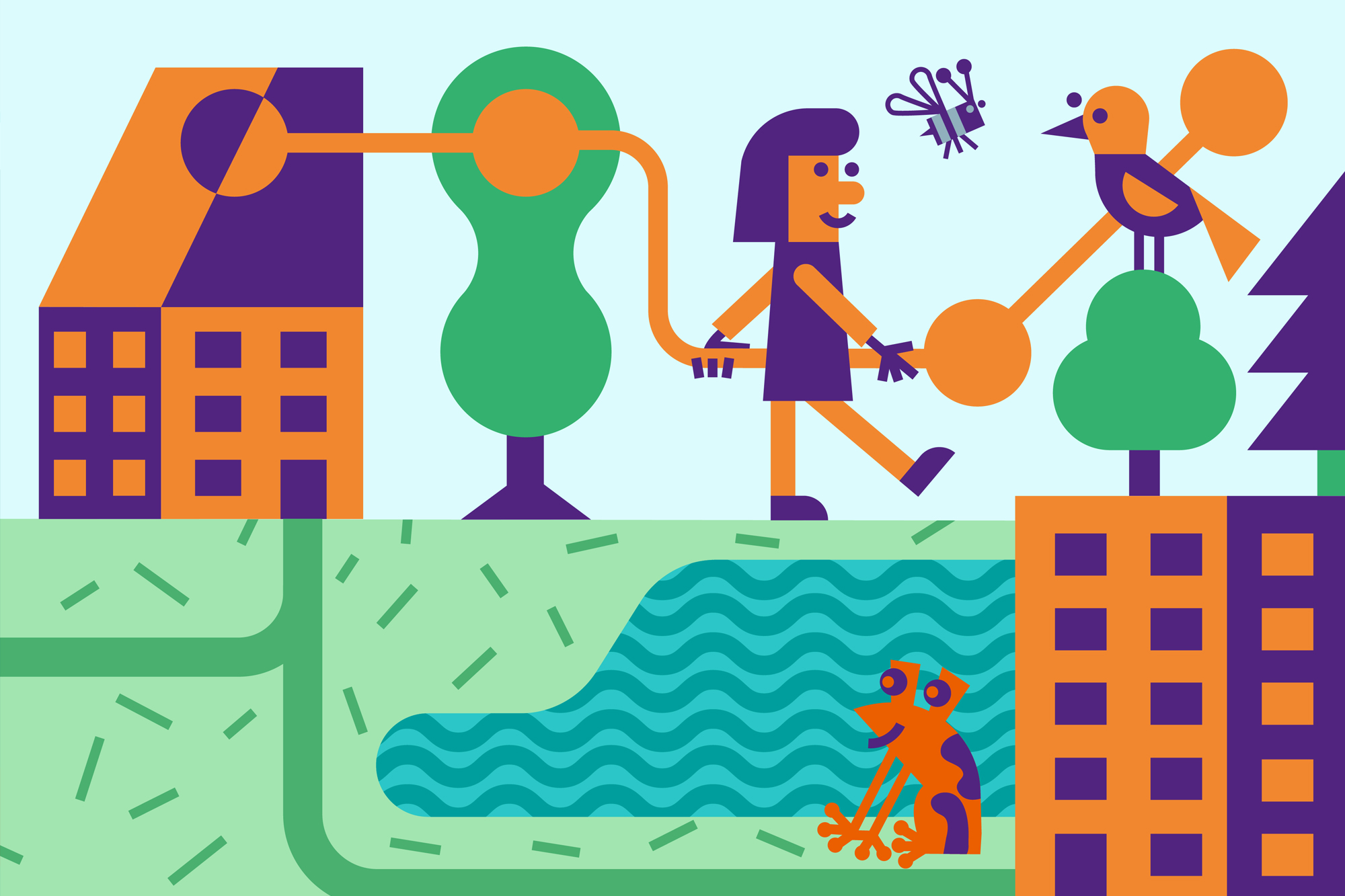 Titelseite 2-Jahresbericht der Meilenschritte 23 für die Jahre 2023 und 2024.