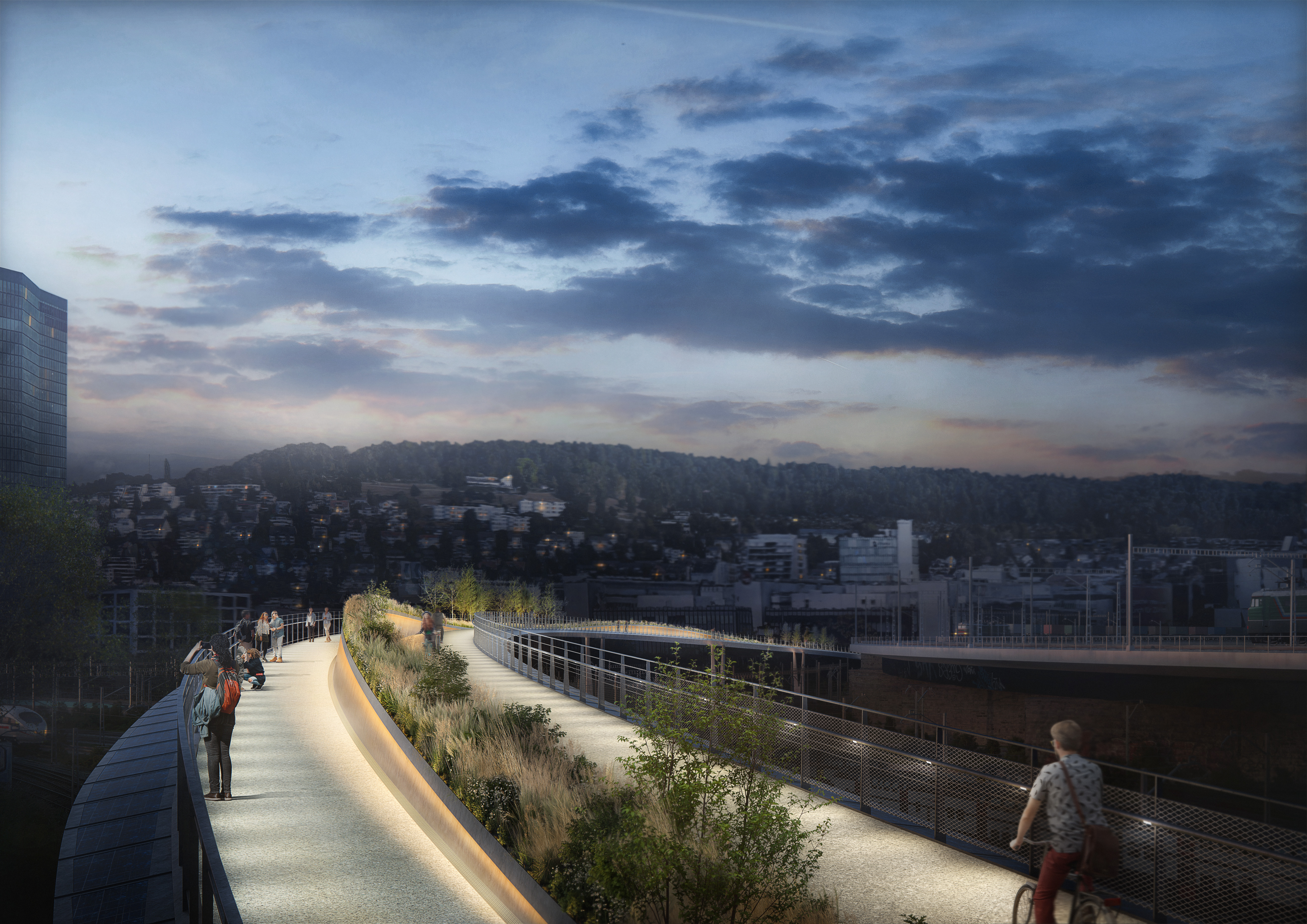 Franca-Magnani-Brücke | Stadt Zürich