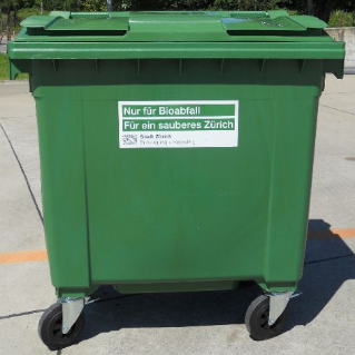 Rollcontainer für Bioabfall