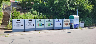 Wertstoffsammelstelle