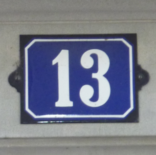 Hausnummernschild «Züri alt» 