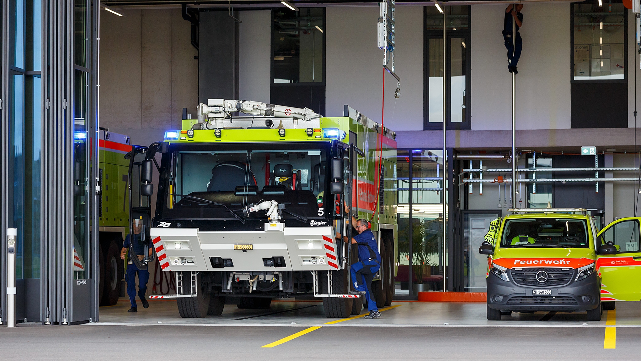 Einblick in die Wache