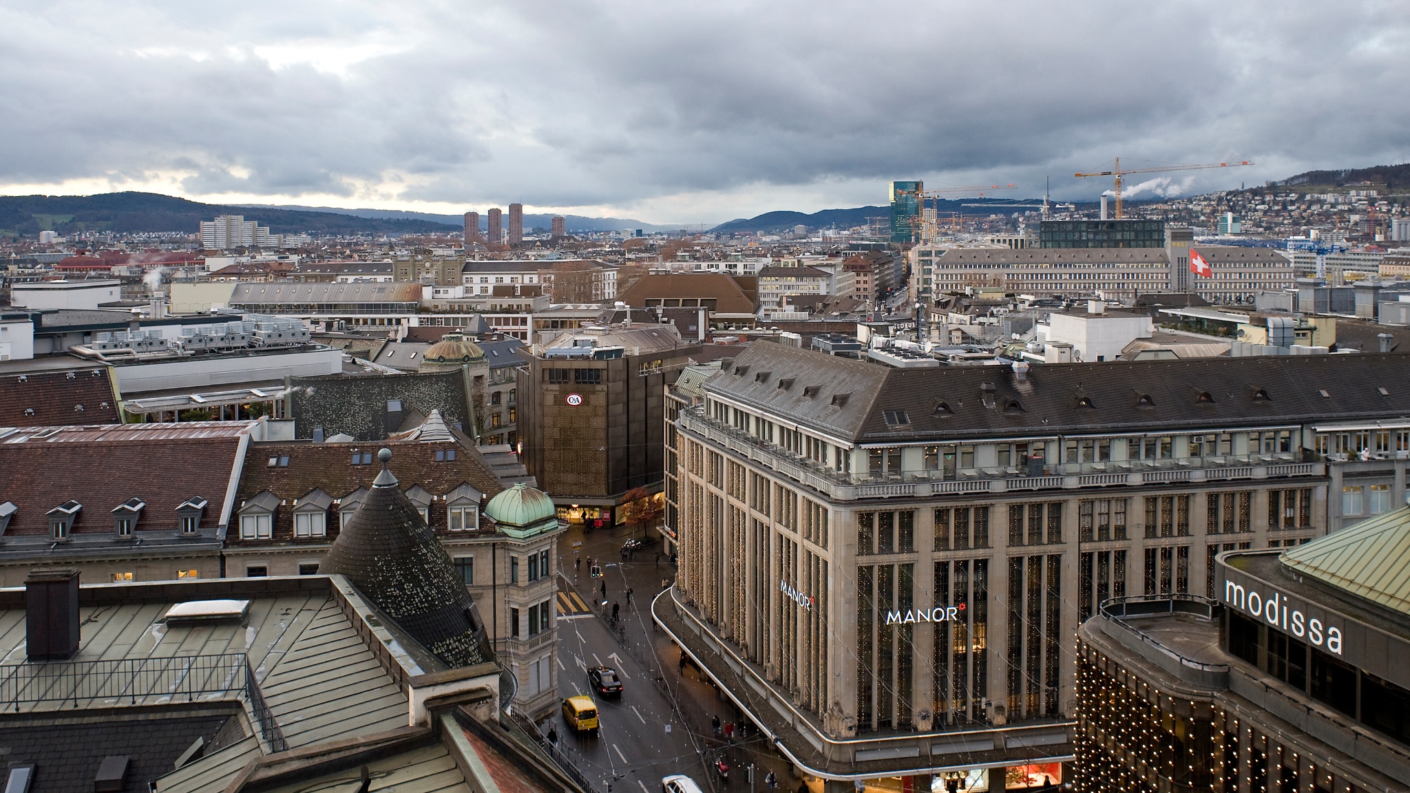 Luftaufnahme City