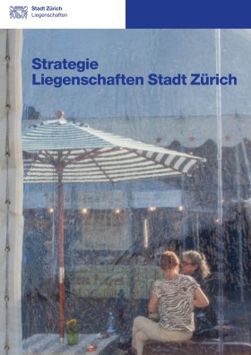 Auf dem Titelblatt der Publikation sind zwei Personen unter einem Sonnenschirm zu sehen.