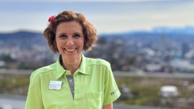 Neisa Plouda, Kinaesthetics-Trainerin im Gesundheitszentrum Käferberg