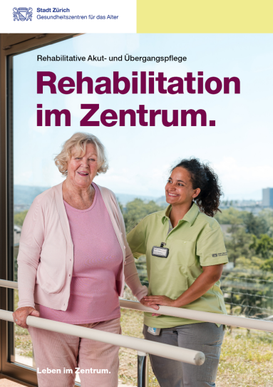Angebotsbroschüre Rehabilitative Akut- und Übergangspflege