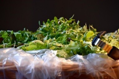 geschnittener Salat