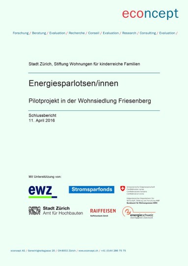 Titelseite mit Titel Energiesparlotsen