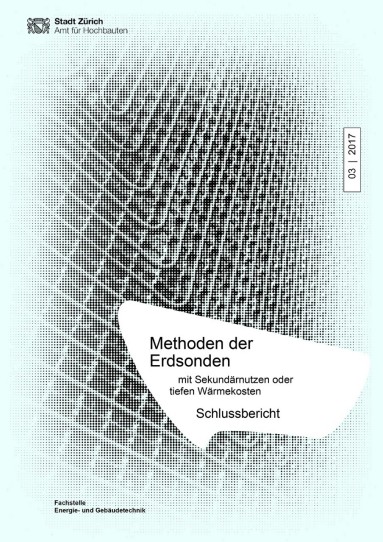 Titelseite mit Titel Methoden der Erdsonden-Regeneration