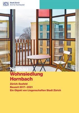 Titelseite Baudokumentation Wohnsiedlung Hornbach