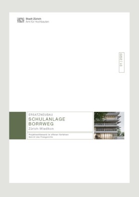 Titelseite Jurybericht Schulanlage Borrweg