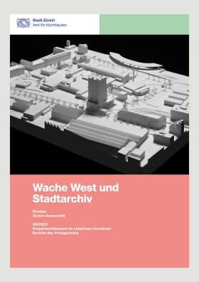 Titelseite Jurybericht Wache West und Stadtarchiv