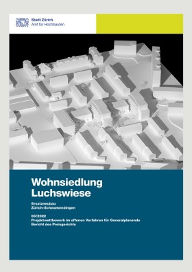 Titelseite Jurybericht Wohnsiedlung Luchswiese
