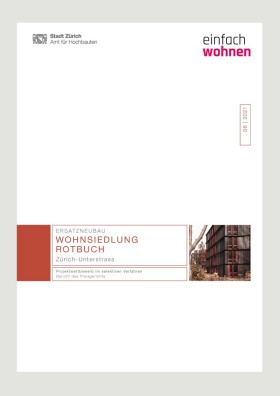 Titelseite Jurybericht Wohnsiedlung Rotbuch
