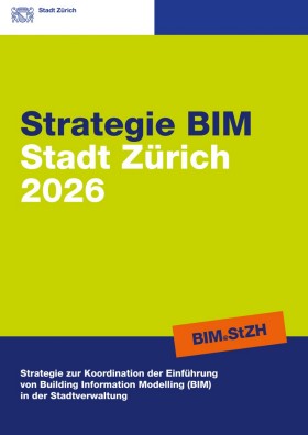 Titelseite Strategie BIM – Stadt Zürich 2026