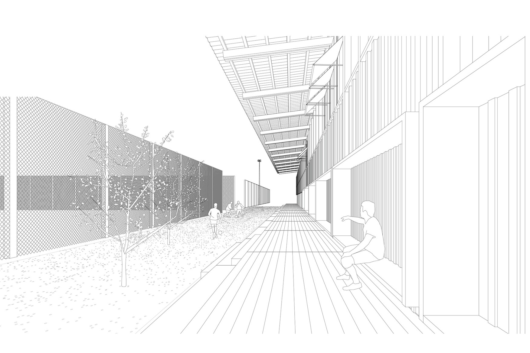 Visualisierung Siegerprojekt CABANE (© Rolf Mühlethaler Architekt, Bern)