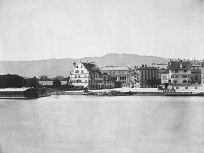 Kratzquartier mit altem Stadthaus 1883