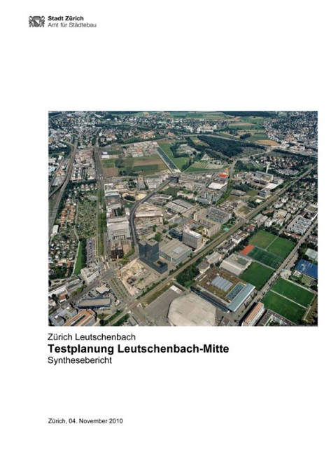 Cover Testplanung Leutschenbach-Mitte
