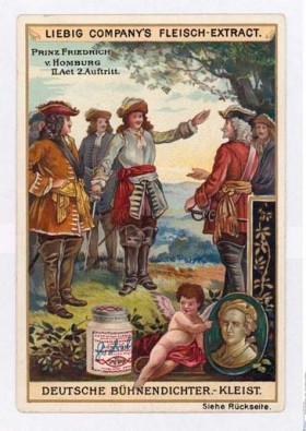 Reklamebild für Liebigs Fleischextrakt, um 1900