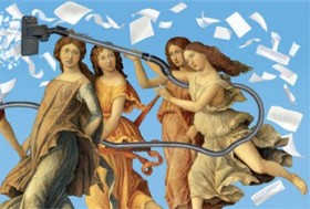 Die Musen (nach Andrea Mantegna)