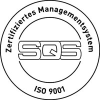 SQS Garantiemarke ISO 9001