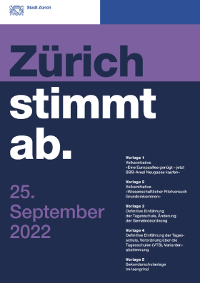 Titelseite Abstimmungspublikation 25. September 2022