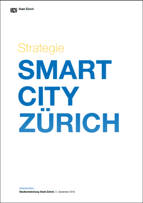 Titelseite Strategie Smart City Zürich