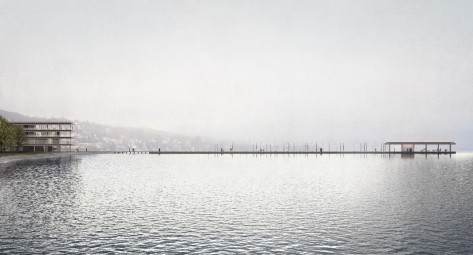 Visualisierung Hauptmole Marina Panorama (© WALDRAP AG, Zürich) 