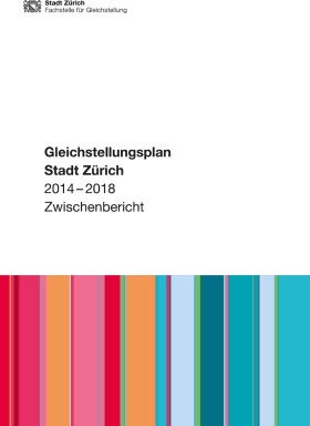 Cover Zwischenbericht Gleichstellungsplan 2014–2018