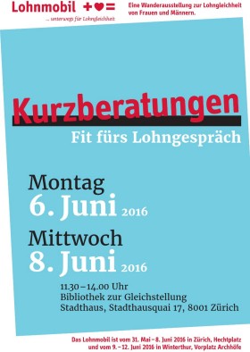 Cover Flyer «Fit für's Lohngespräch»