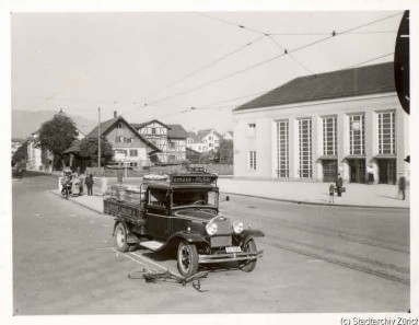 Verkehrsunfall vom 10. Juni 1934 am Bahnhof Wiedikon