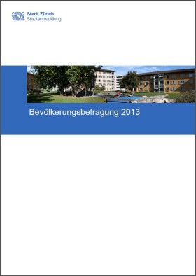 Titelseite des Berichts zur Bevölkerungsbefragung