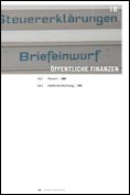 Deckblatt Öffentliche Finanzen (Jahrbuch 2008 Kapitel 18)