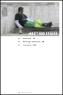Deckblatt Arbeit und Erwerb (Jahrbuch 2009 Kapitel 3)