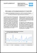 Deckblatt Wohnungsbau und Grundeigentumswechsel (4. Quartal 2003)