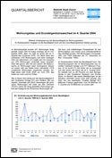 Deckblatt Wohnungsbau und Grundeigentumswechsel (4. Quartal 2004)