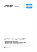 Deckblatt Zürcher Bevölkerung (2003)