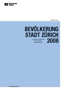 Deckblatt Bevölkerung Stadt Zürich (2008)