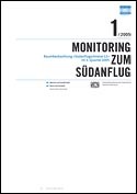 Deckblatt Monitoring zum Südanflug (1. Quartal 2005)