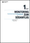 Deckblatt Monitoring zum Südanflug (1. Quartal 2007)