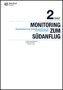 Deckblatt Monitoring zum Südanflug (2. Quartal 2007)