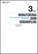 Deckblatt Monitoring zum Südanflug (3. Quartal 2007)