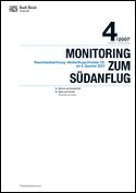 Deckblatt Monitoring zum Südanflug (4. Quartal 2007)