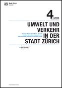 Deckblatt Umwelt und Verkehr (4. Quartal 2005)