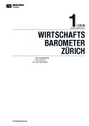 Deckblatt Wirtschaftsbarometer Zürich 1/2009
