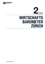 Deckblatt Wirtschaftsbarometer Zürich 2/2010