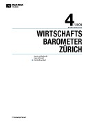 Deckblatt Wirtschaftsbarometer Zürich 4/2009